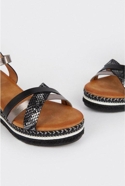 Image du produit Good For The Sole Sandales à talon compensé Amber (41)