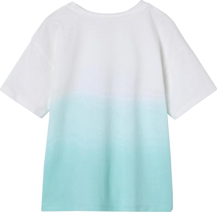 Immagine prodotto Vertbaudet Jungen T-Shirt, Dip-Dye-Look mit Recycling-Baumwolle (110)