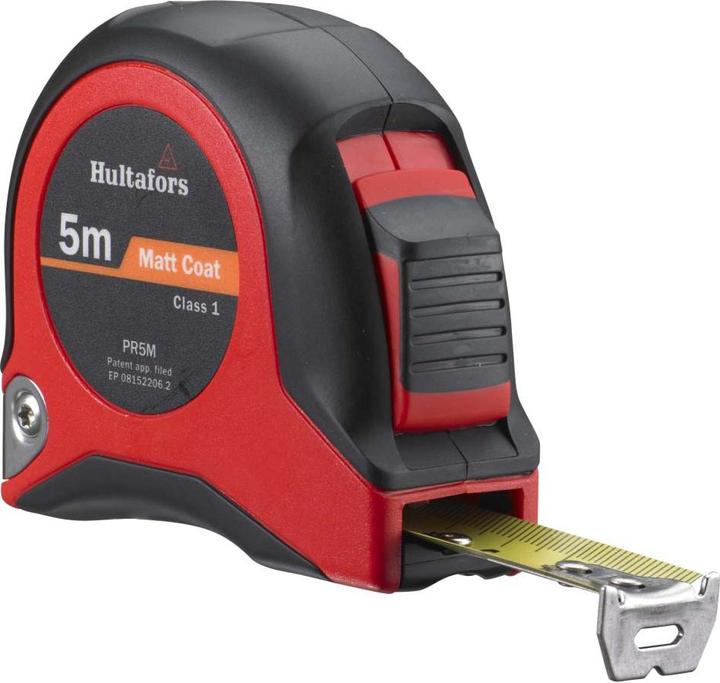Hultafors Kurzes Stahlband PR 5M, Klasse 1. 5m gelbes Stahlband 19mm breit (M)