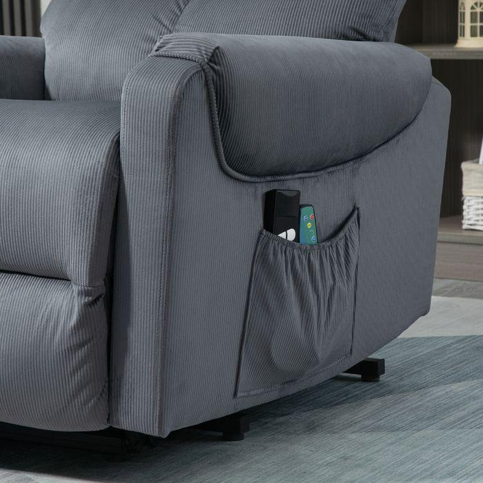 Produktbild Swisshandel24 Fernsehsessel mit Massage, Aufstehhilfe, Heizung, Liegefunktion 79x97x103 cm