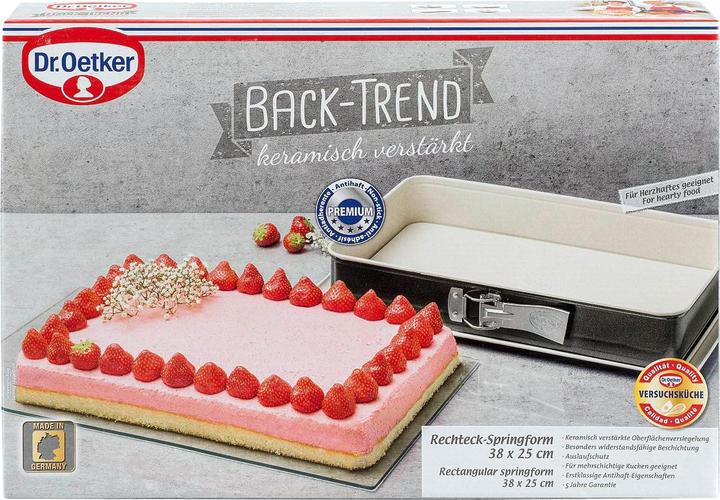 Productafbeelding Dr. Oetker Rechthoekige springvorm 38 cm