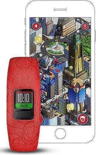 Actual product image Garmin Vivofit jr. 2 Marvel Spider-Man (40.60 mm)