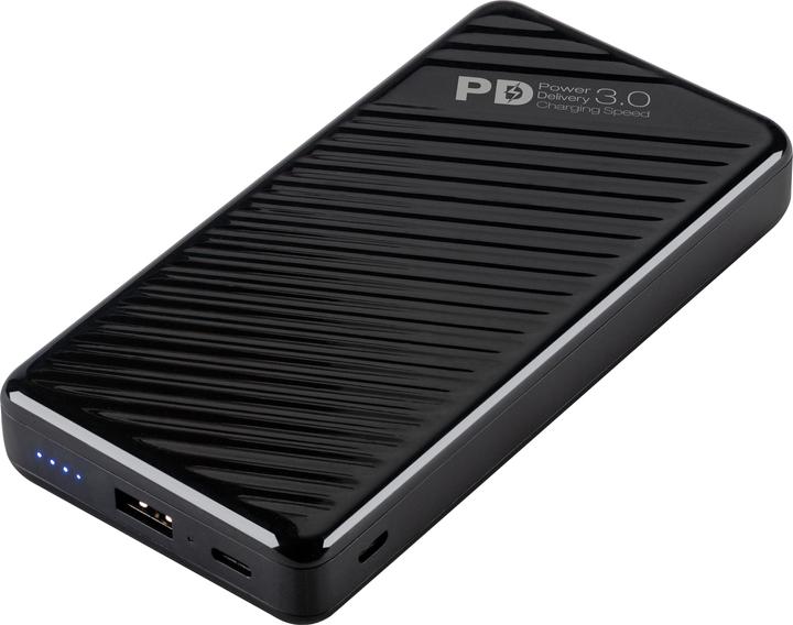 Immagine prodotto Vivanco PBVV20000PDBK Powerbank 20000 mAh Li-Ion USB-C™ Nero (20000 mAh, 18 W, 74 Wh)