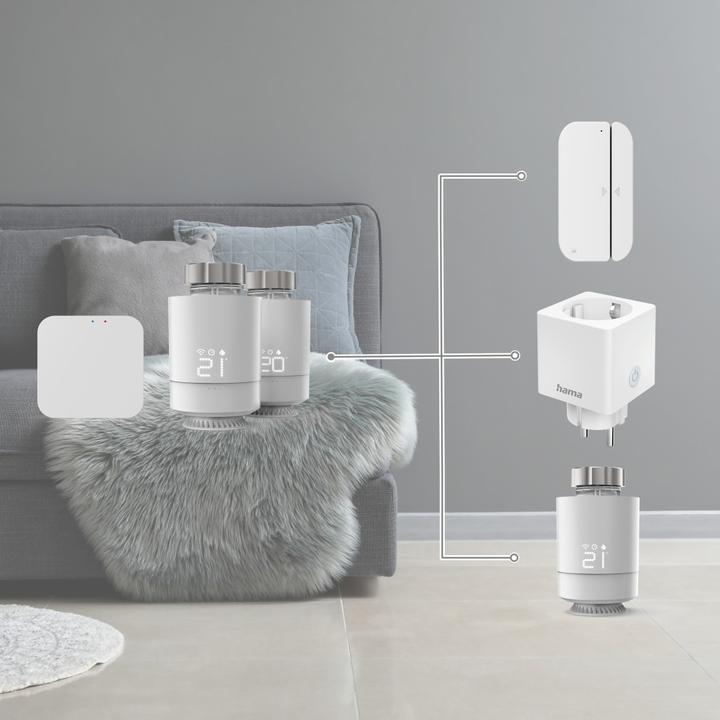 Produktbild Hama Smarte WLAN-Heizungssteuerung