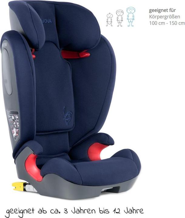 Actual product image Avova Child seats 15-36 kg Child seat Star-Fix i-Size 100 cm - 150 cm / 3 years (Booster seat, ECE R129/i-Size Standard)