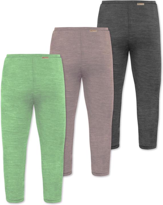Produktbild Normani 3er Pack Baby Merino Unterhose mit Füssen - 9543 (56)