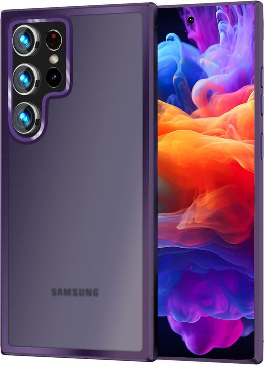Immagine prodotto Nalia Copertura ibrida semitrasparente con cornice protettiva (Samsung Galaxy S24 Ultra)