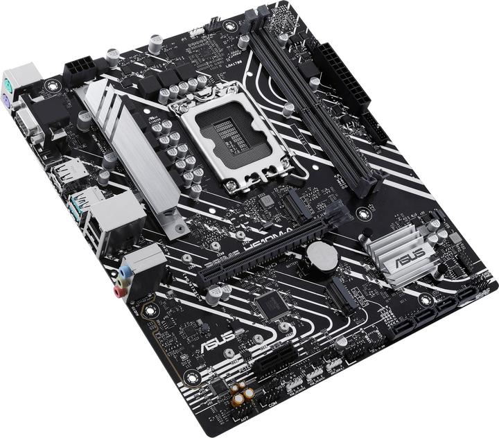 Produktbild ASUS PRIME H610M-A-CSM LGA1700 2DDR4 MB (LGA 1700, Intel H610, mATX)