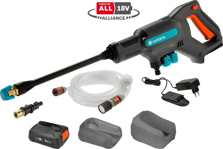 Gardena AquaClean (Akkubetrieb)