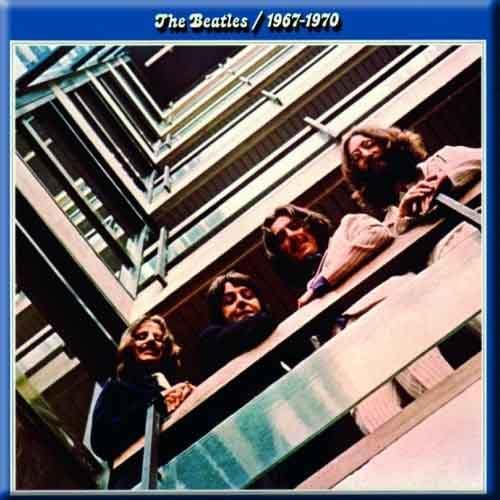 Produktbild The Beatles KühlschrankMagnet Blue Album (1 x)