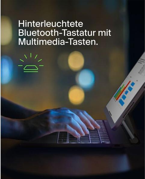 Produktbild Belkin Pro Tastatur mit Hülle (DE, iPad 10.9 (2022))