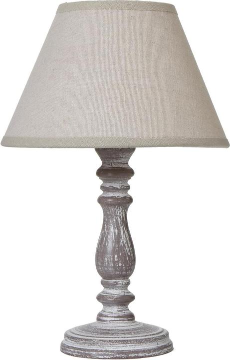 Actual product image Hill Interiors Setia Column Linen Table Lamp