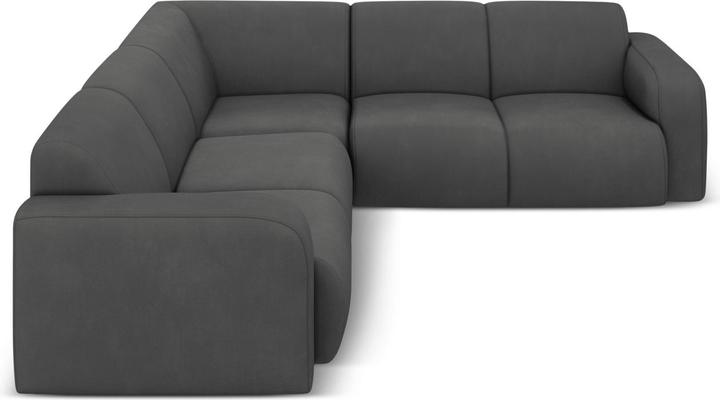 Actual product image Micadoni Symmetrical Corner Sofa, "Molino", 5 Seats, 252x252x75 Made in Europe (Corner sofa)