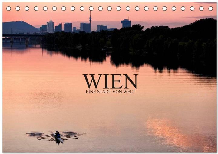 Actual product image WIEN - EINE STADT VON WELT (Tischkalender 2025 DIN A5 quer), Monatskalender (A5, German)