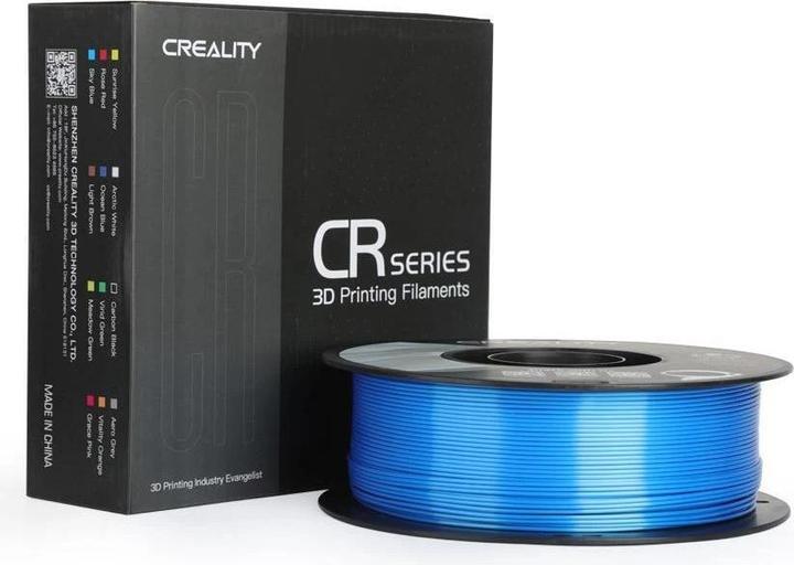 Actual product image Creality Filament PLA Silk (PLA, 1.75 mm, 1000 g, Blue)