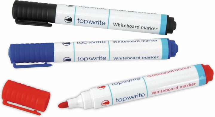Immagine prodotto Topwrite Marchio per lavagna bianca (Multicolore, 1.50 mm, 3 x)