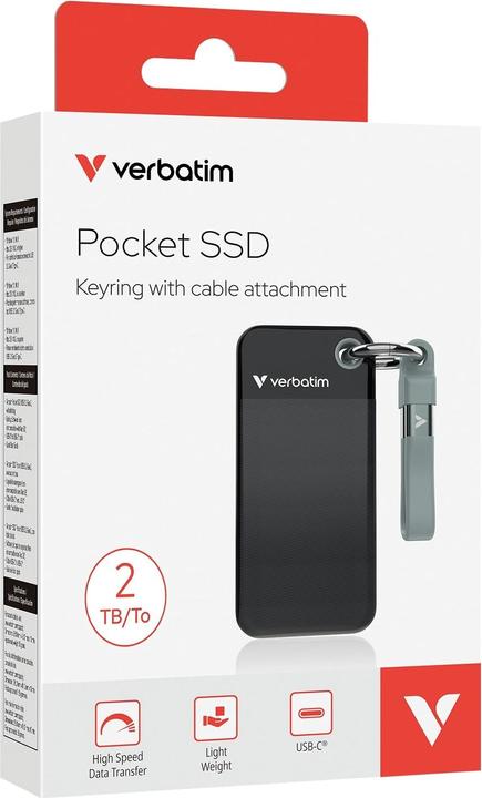 Produktbild Verbatim Pocket SSD (2000 GB)