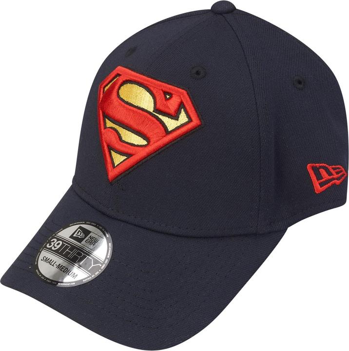 Produktbild New Era 39Thirty Stretch Cap - SUPERMAN navy - S/M (S/M)