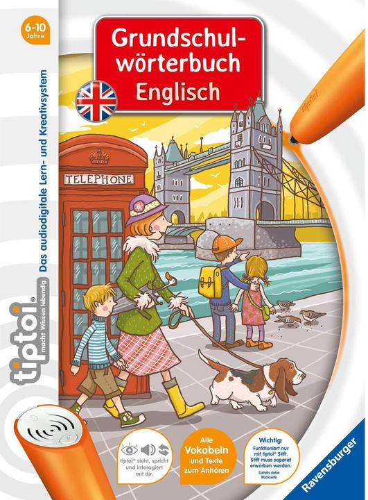 Produktbild tiptoi Grundschulwörterbuch Englisch (Deutsch, Nina Dulleck, Kirstin Jebautzke, Jebautzke Kirstin, 2013)