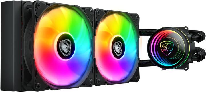 Produktbild Cougar Kit Watercooling AIO Poseidon Elite RGB - 240mm (Noir)