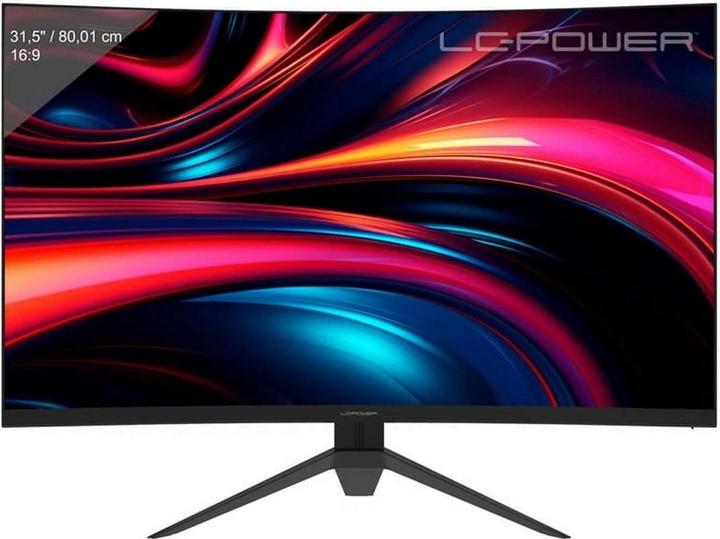 Immagine prodotto LC-Power TFT LC-M32QC 180Hz 2560x1440 Curvo da 31,5"(80,01cm) (2560 x 1440 pixel, 31.50")