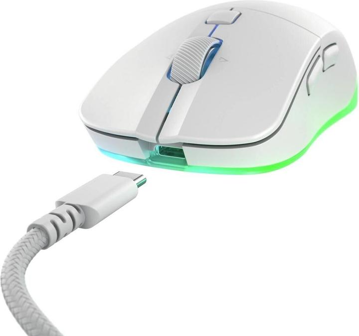 Productafbeelding CHERRY xtrfy M50 Witte Draadloze Muis (Draadloze, Bedraad)