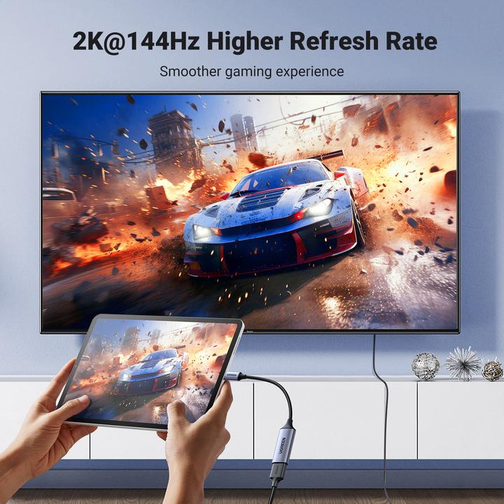 Immagine prodotto Ugreen Adattatore da USB-C a HDMI (USB-C, HDMI, 10 cm)