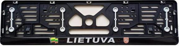 Nenurodyta License Plate Frame Lietuva R22-P3
