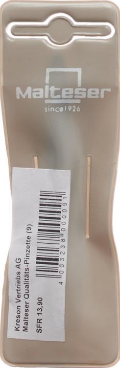 Image du produit Malteser Pincette oblique ni/or 8 cm No 9