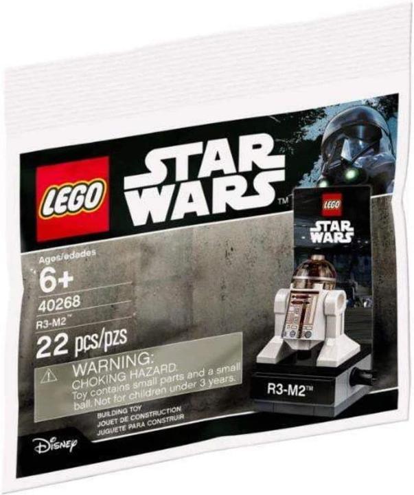 Actual product image LEGO Star Wars R3-M2 Polybag 40268 (40268, LEGO Star Wars)
