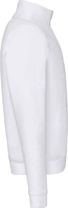 Actual product image Fruit of the Loom Mens Premium Zip Neck Heather Sweatshirt (L)