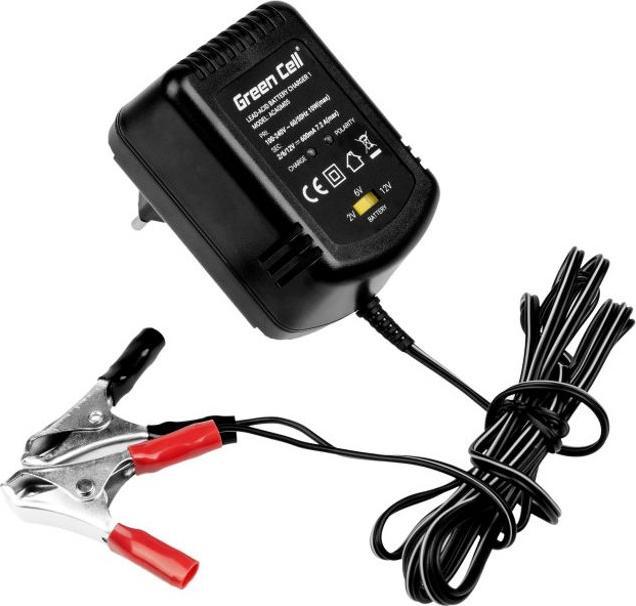 GreenCell Ladegerät (12V, 6V, 0.60 A)