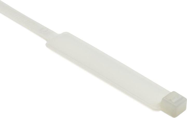 HellermannTyton Fascetta segnacavo 28x12,5mm (Fascette in plastica, 203 mm, 100 pz.)