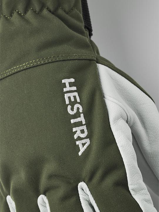 Actual product image Hestra Army Leather Heli Ski 5 Finger (6)