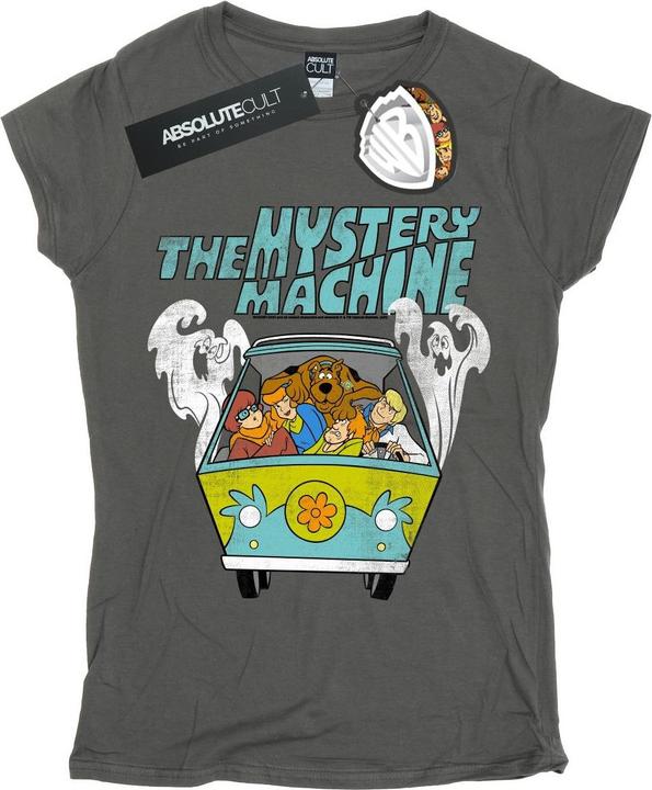Actual product image Scooby Doo Womens/Ladies Mystery Machine Cotton T-Shirt (L)