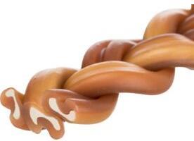 Image du produit Trixie Chewing Braid with Bull Pizzle, bulk, 25 cm, 58 g - (50 pk/ps) (50 pcs, 58 g)