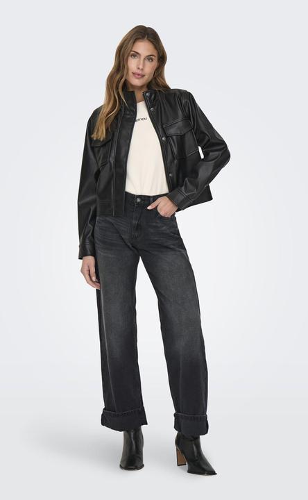 Produktbild Only ONLELLA Mittlere Taille Gerade geschnitten Jeans Weit geschnitten jeans (L)