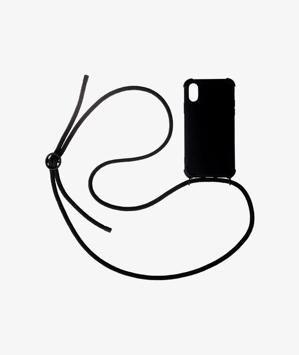Produktbild Urbany's Necklace-Cover mit Kordel All Black matt (Apple iPhone 14 Pro Max)