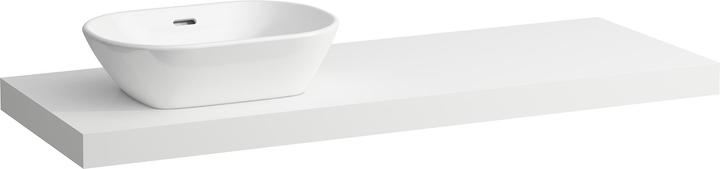 Image du produit Laufen Lani Plan de toilette, une découpe à gauche, 1370x495x65mm, H404682112
