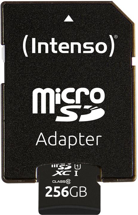 Produktbild Intenso UHS-I Premium (256 GB, microSDXC, U1, UHS-I)