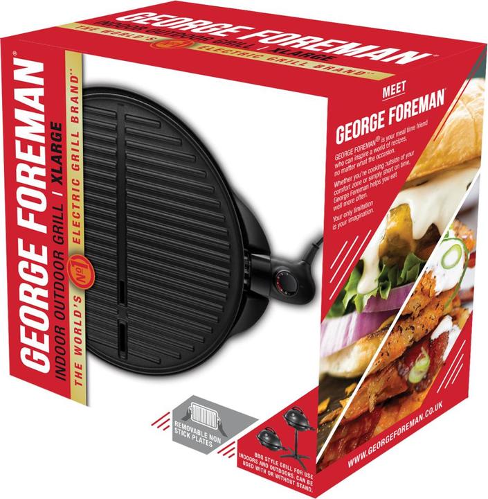Image du produit George Foreman Gril 2en1 Gril électrique (2.40 kW)