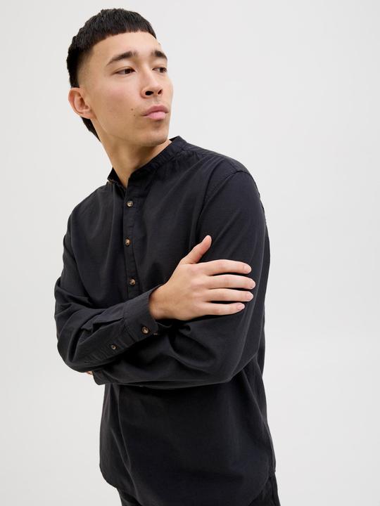 Produktbild Jack & Jones Jjesummer Half Placket Shirt Ls Sn (XL)