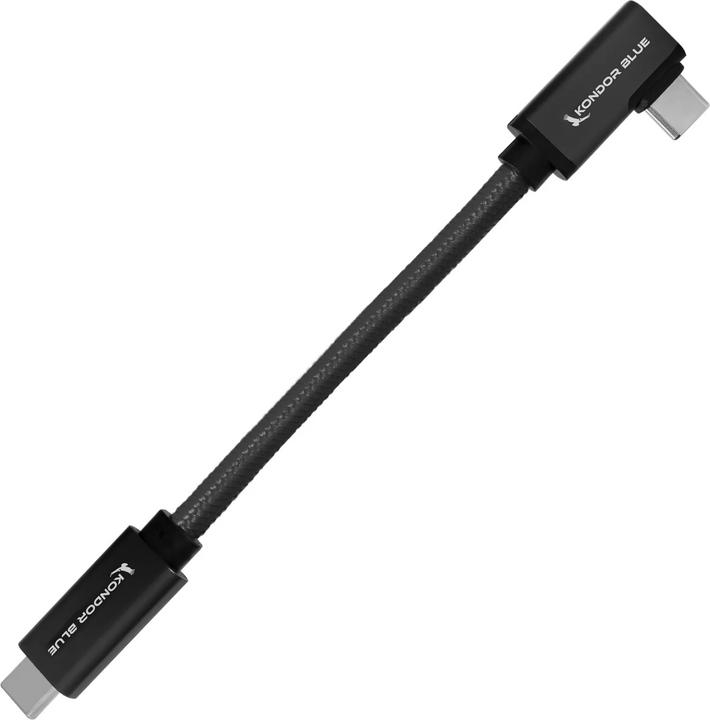 Image du produit Kondor Blue Câble USB C vers USB C pour l'enregistrement et le chargement de disques SSD - 8K Data et Power (USB 3.2 Gen 2)