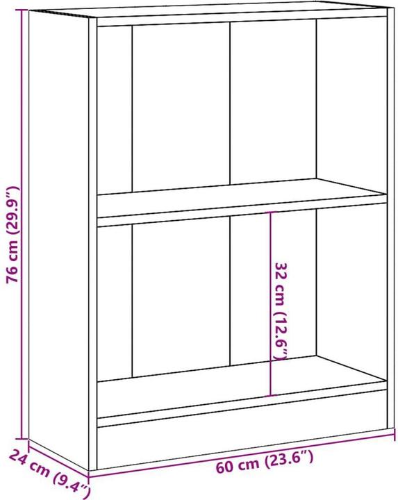 Produktbild VidaXL Grange (60 x 24 x 74.5 cm)