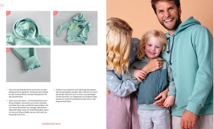 Produktbild Hej. Skandi-Family – Band 5 – Lieblingskleidung für die ganze Familie nähen (Deutsch, Anja Roloff, 2024)