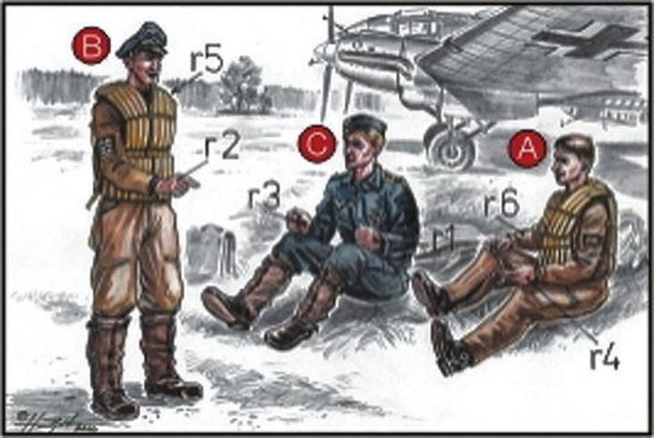 Image du produit CMK Pilotes de bombardiers allemands