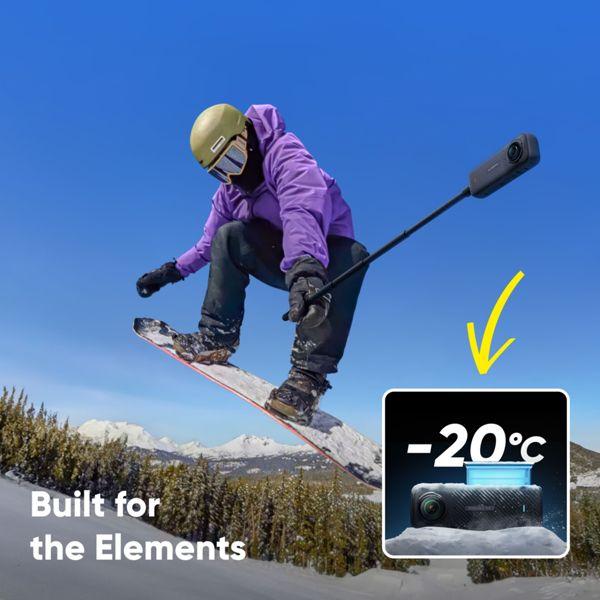 Actual product image Insta360 X4 Snowboard Combo (Wi-Fi)
