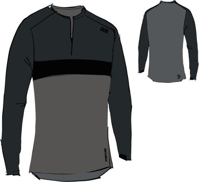 Actual product image iXS Flow XTG long sleeve Henley (XS)