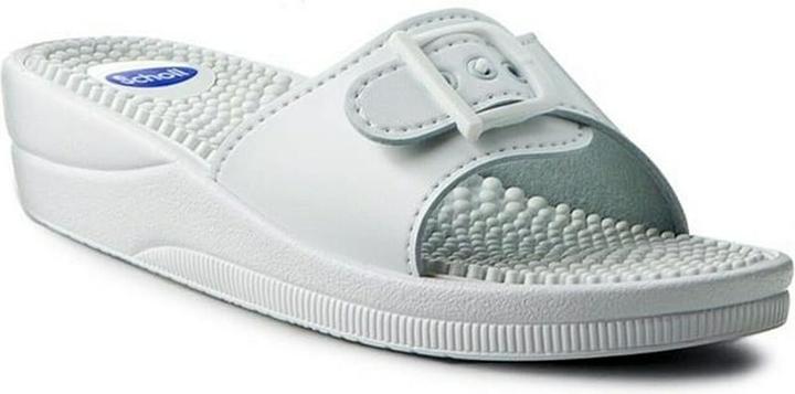 Actual product image Mobilex Wygodne klapki Scholl AIR BAG BIAŁY 44 (44)