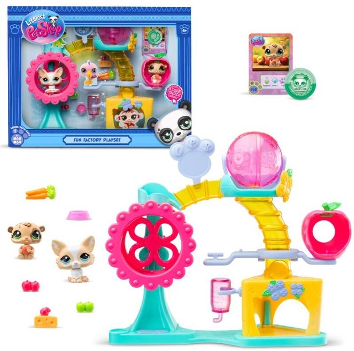 Produktbild Littlest Pet Shop LPS Fun Factory Spielplatz Spielset